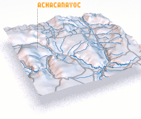 3d view of Achacanayoc