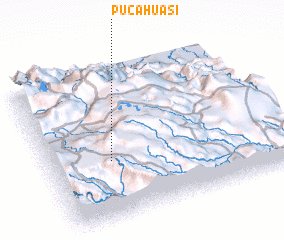 3d view of Pucahuasi