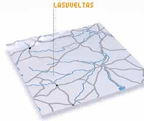 3d view of Las Vueltas