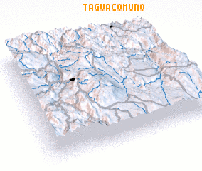 3d view of Taguacomuño