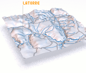 3d view of La Torre