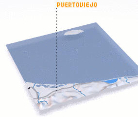 3d view of Puerto Viejo