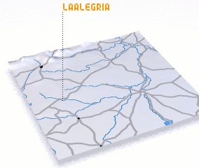 3d view of La Alegría