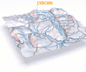 3d view of Cuncani