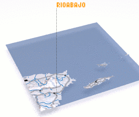 3d view of Rio Abajo