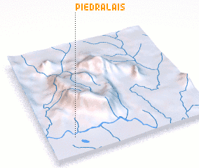 3d view of Piedra Lais