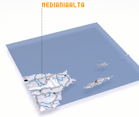 3d view of Mediania Alta