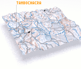 3d view of Tambo Chacra