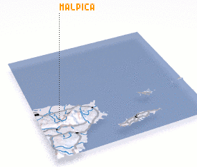 3d view of Malpica