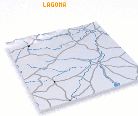 3d view of La Goma