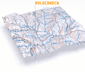 3d view of Mulacharca