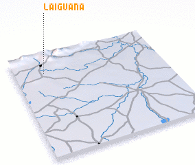 3d view of La Iguana