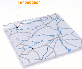 3d view of Las Paradas