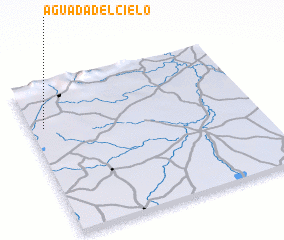 3d view of Aguada del Cielo