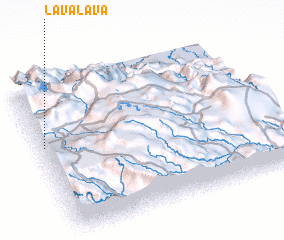 3d view of Lava Lava