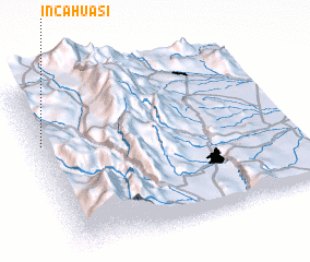 3d view of Incahuasi