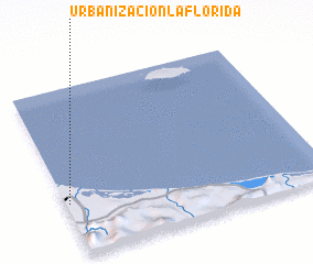 3d view of Urbanización La Florida