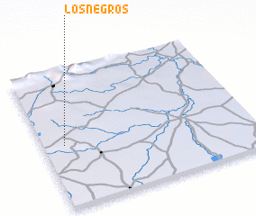 3d view of Los Negros