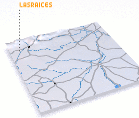 3d view of Las Raices