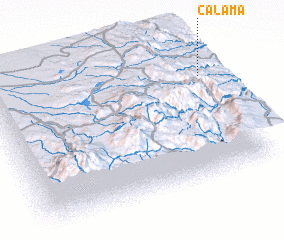 3d view of Calama