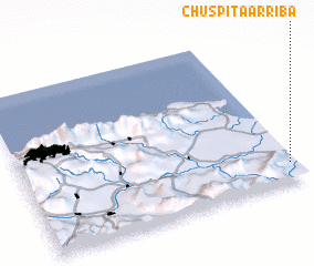 3d view of Chuspita Arriba