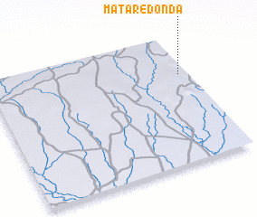 3d view of Mata Redonda