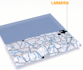 3d view of La Marina