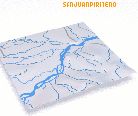 3d view of San Juan Piriteño