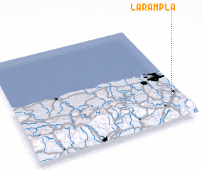 3d view of La Rampla