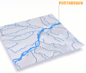 3d view of Punta Brava