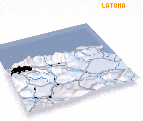 3d view of La Toma