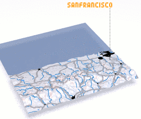 3d view of San Francisco