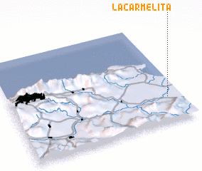 3d view of La Carmelita