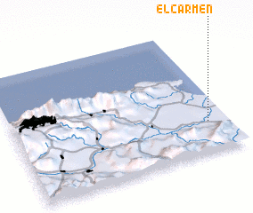 3d view of El Carmen