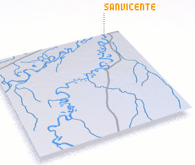 3d view of San Vicente