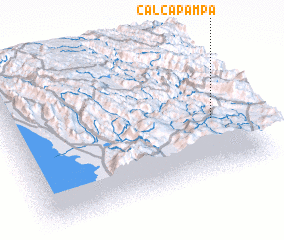 3d view of Calca Pampa