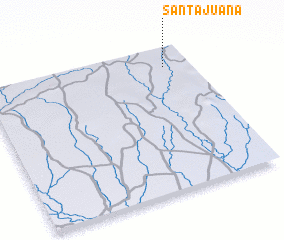 3d view of Santa Juana