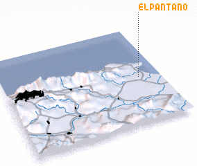 3d view of El Pantano