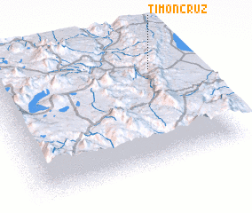 3d view of Timón Cruz