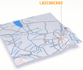 3d view of Las Chacras