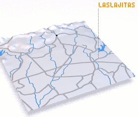 3d view of Las Lajitas