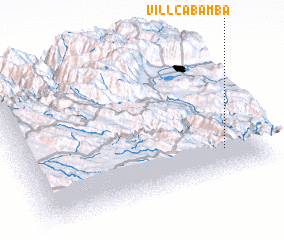 3d view of Villcabamba