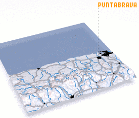 3d view of Punta Brava