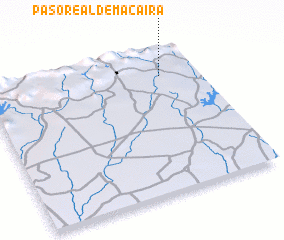 3d view of Paso Real de Macaira