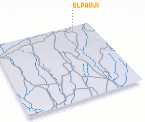 3d view of El Paují