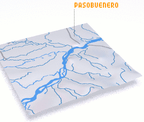 3d view of Paso Buenero