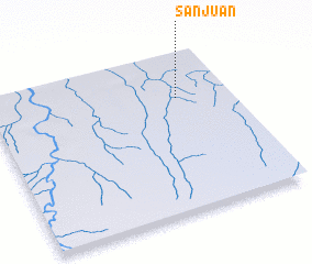 3d view of San Juan