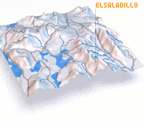 3d view of El Saladillo