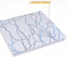 3d view of Los Becerros
