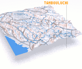 3d view of Tambo Uluchi